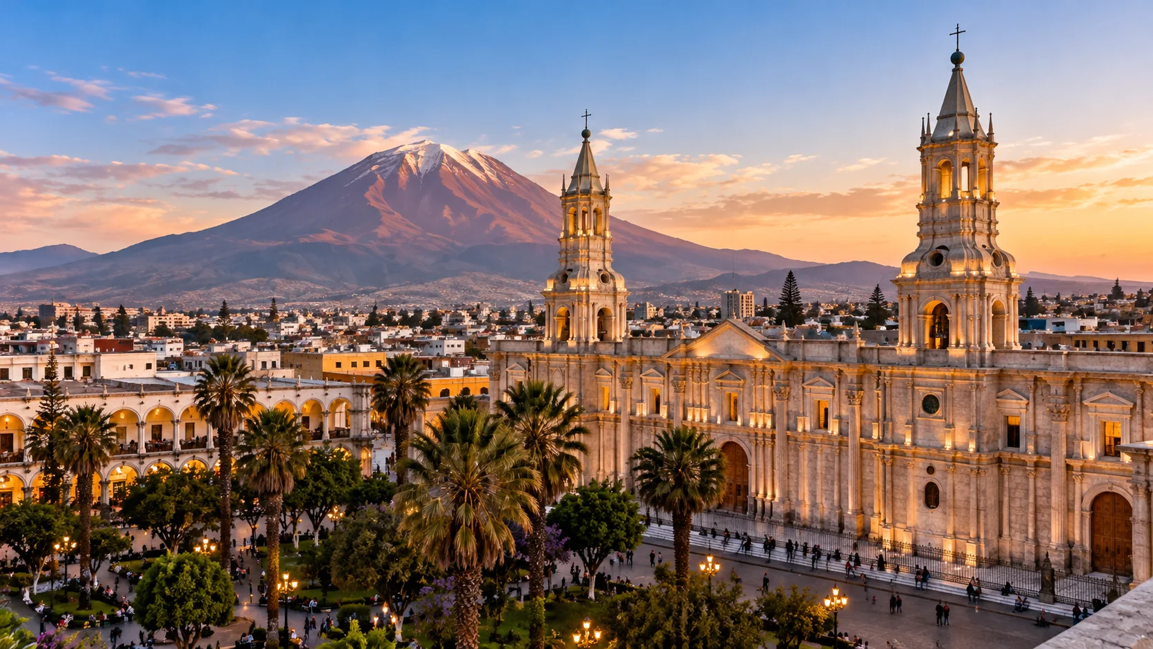 Arquitectura histórica del Monasterio de Santa Catalina en Arequipa, Perú